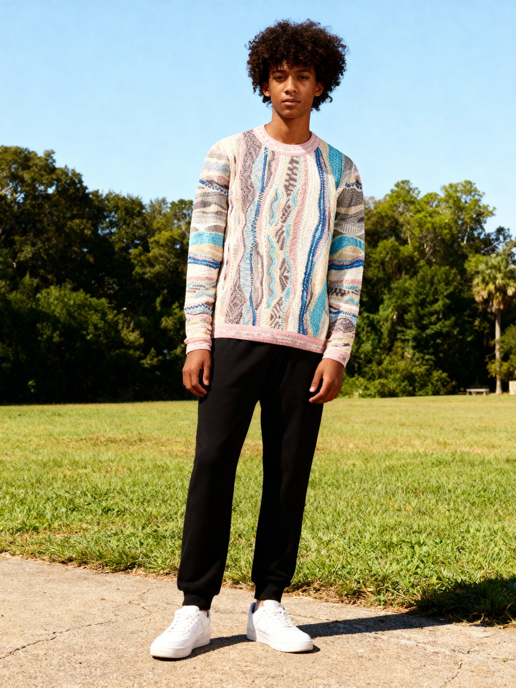 New -Kids COOGI Rosewater Crewneck