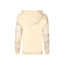 Ivory Mist - Sweater Pieced Fleece Zip Hoody