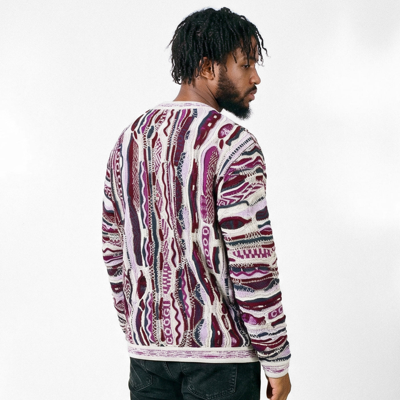 New - COOGI Pacific Maroon Crewneck