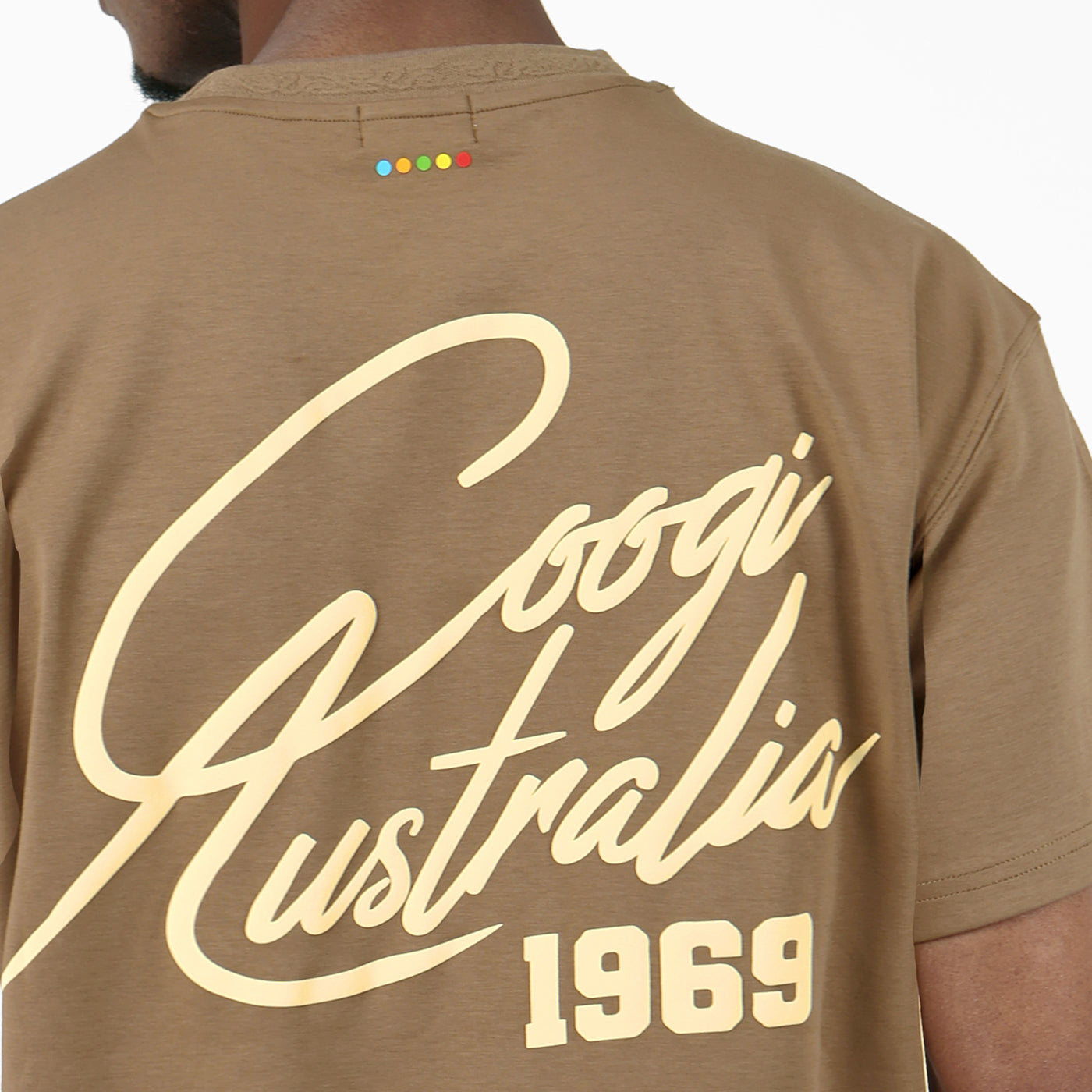 New - COOGI Script Tee - Brown