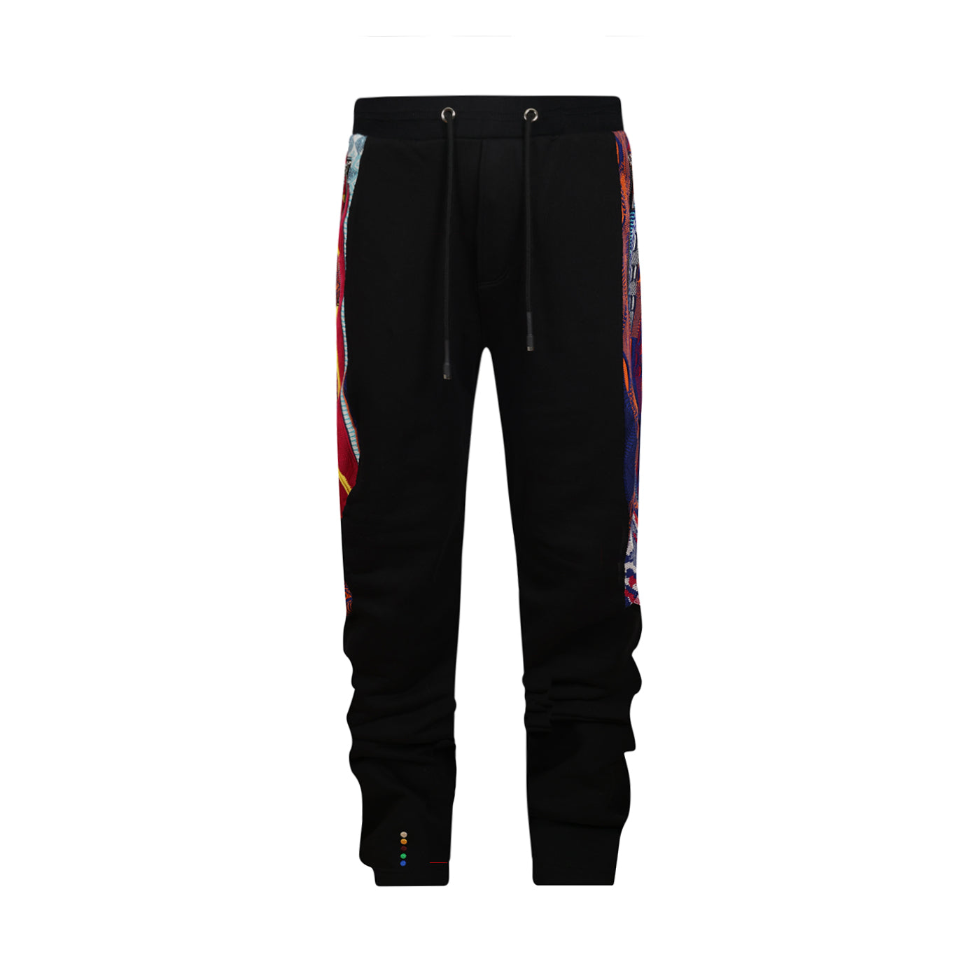 New - COOGI Sweater Pieced Fleece Jogger in Black