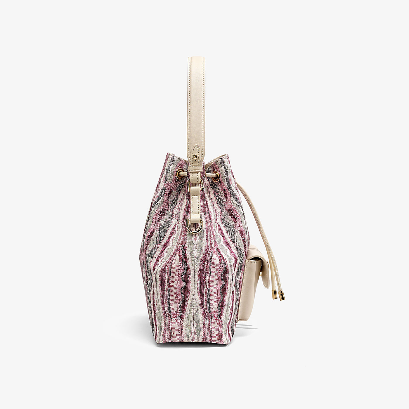 New - COOGI Malindi Bucket Bag - Fuchsia