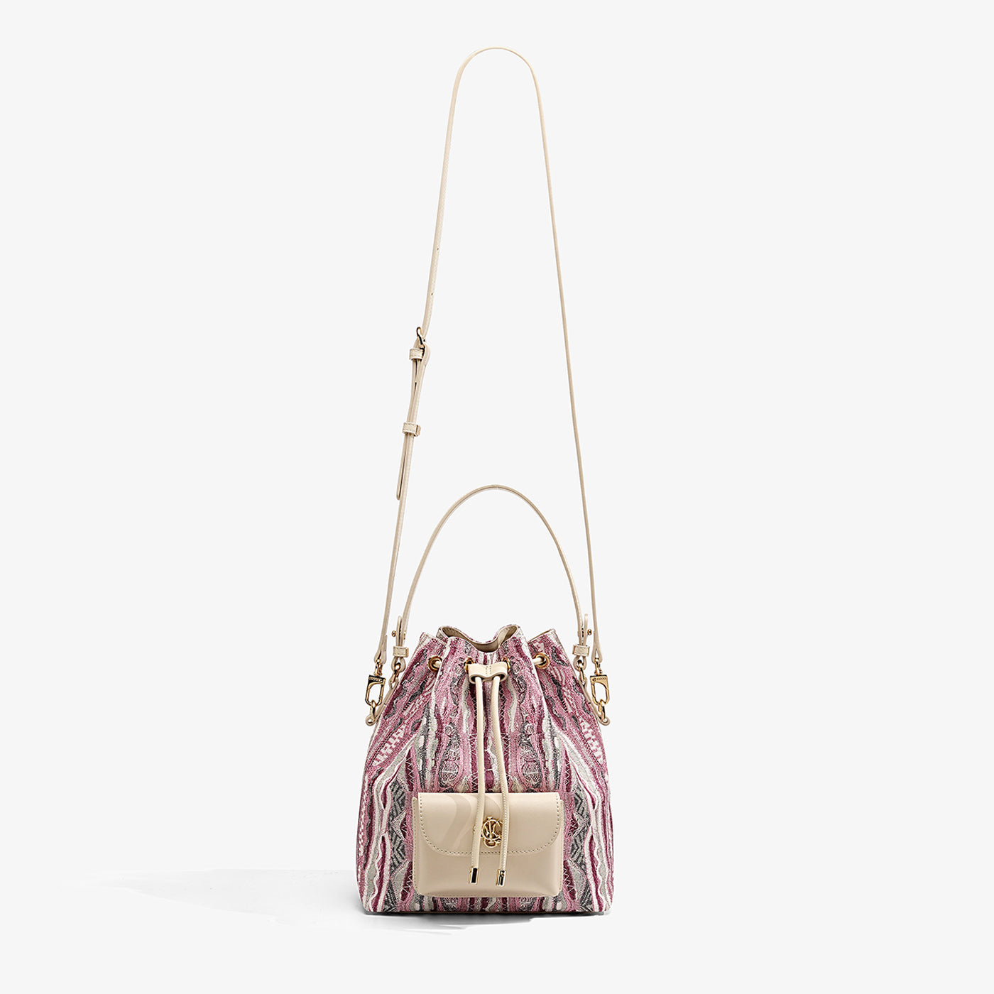 New - COOGI Malindi Bucket Bag - Fuchsia