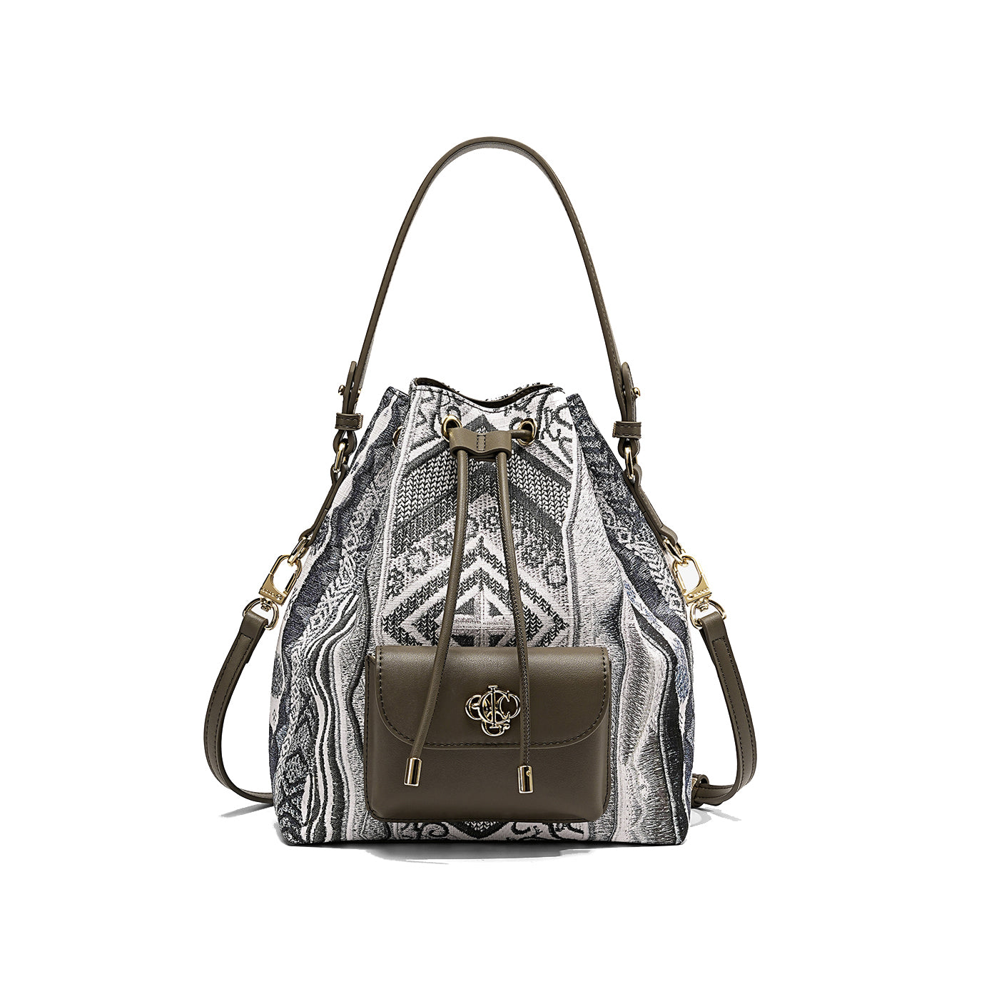 New - COOGI Malindi Bucket Bag - Olive