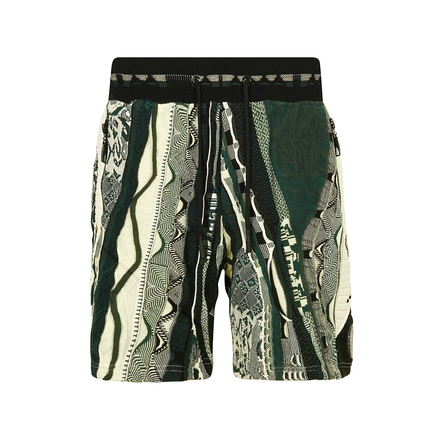 New - COOGI X NBA X Protege - Milwaukee Bucks Sweater Knit Basketball Shorts