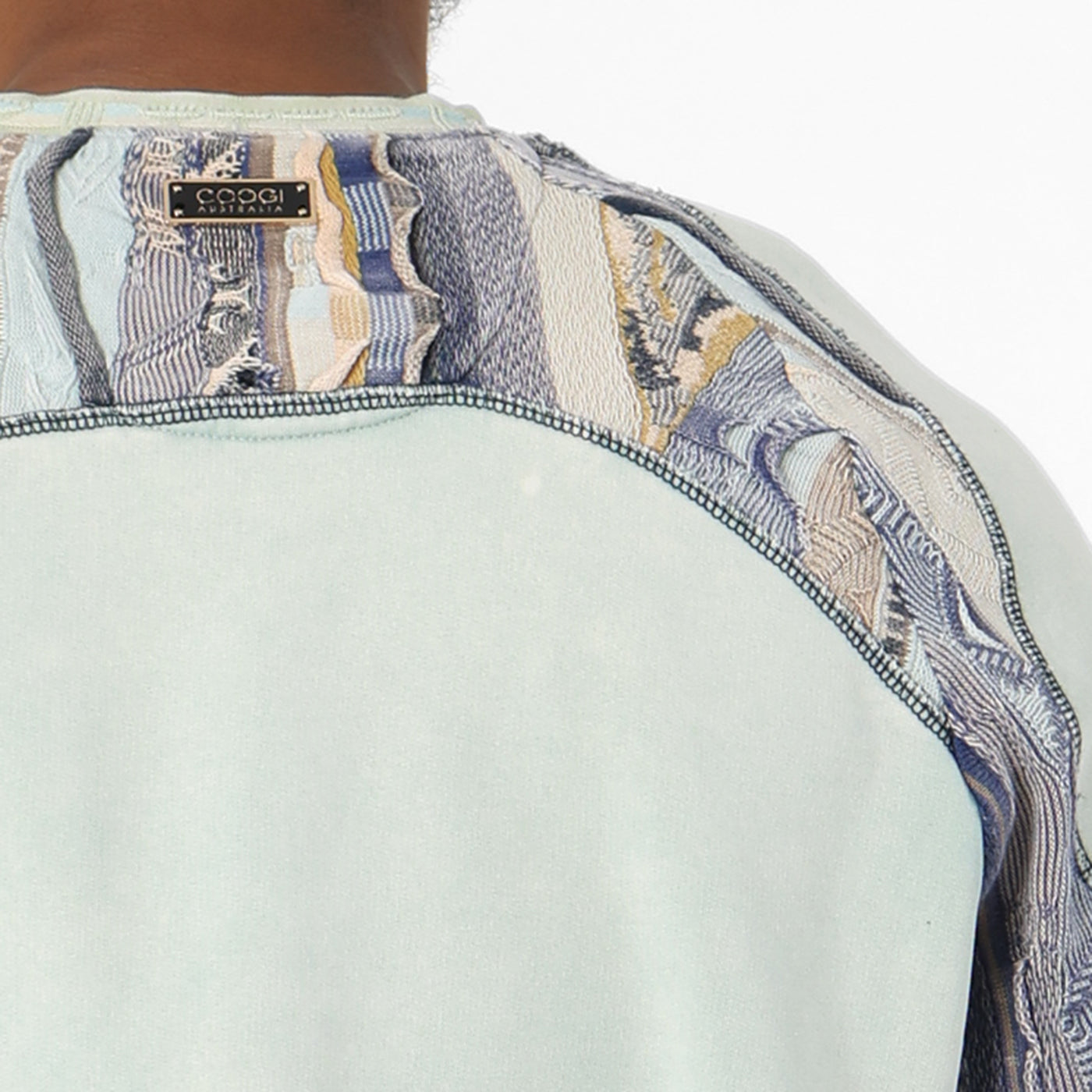 New - COOGI Sweater French Terry Crewneck - Mint