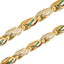 COOGI Twisted Rope Necklace "The Outback" - Yellow Gold Plated