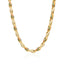 COOGI Twisted Rope Necklace - Yellow Gold Plated