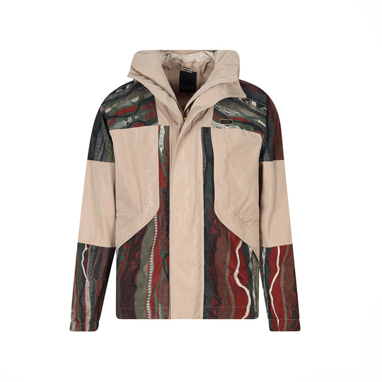 New -COOGI Pacifica Print Hooded Jacket