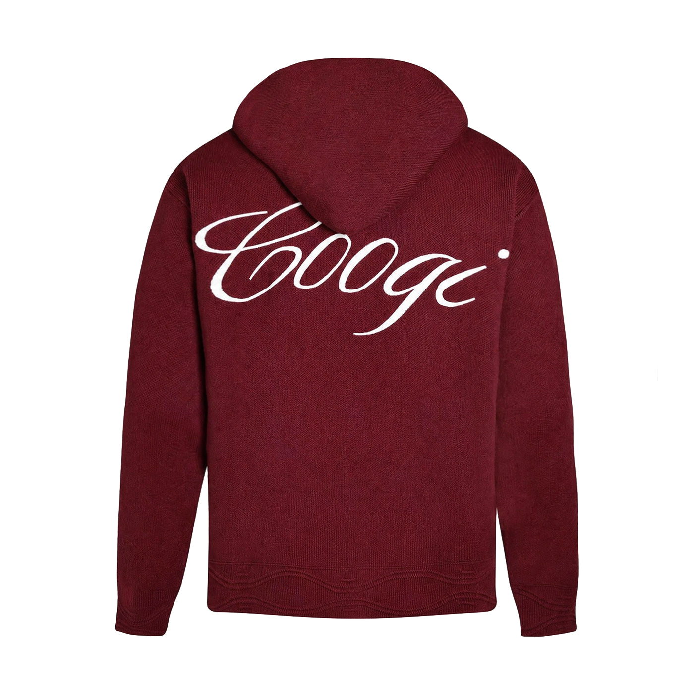 Introducing - COOGI Heavy Weight Fashion Knit Hoody - Red