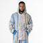 New - COOGI Light Weight Sweater Knit Hoody in Pink and Blue