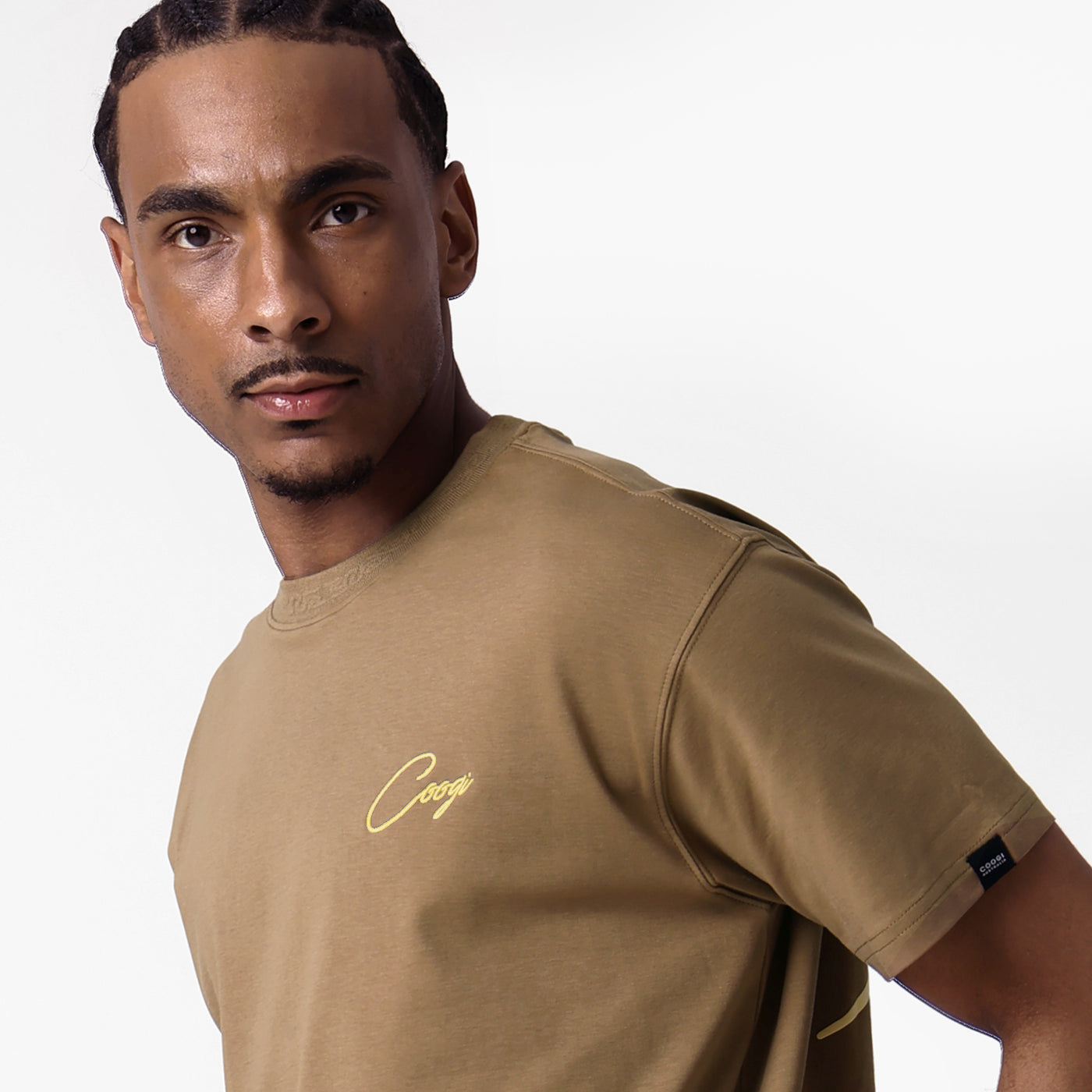 New - COOGI Script Tee - Brown