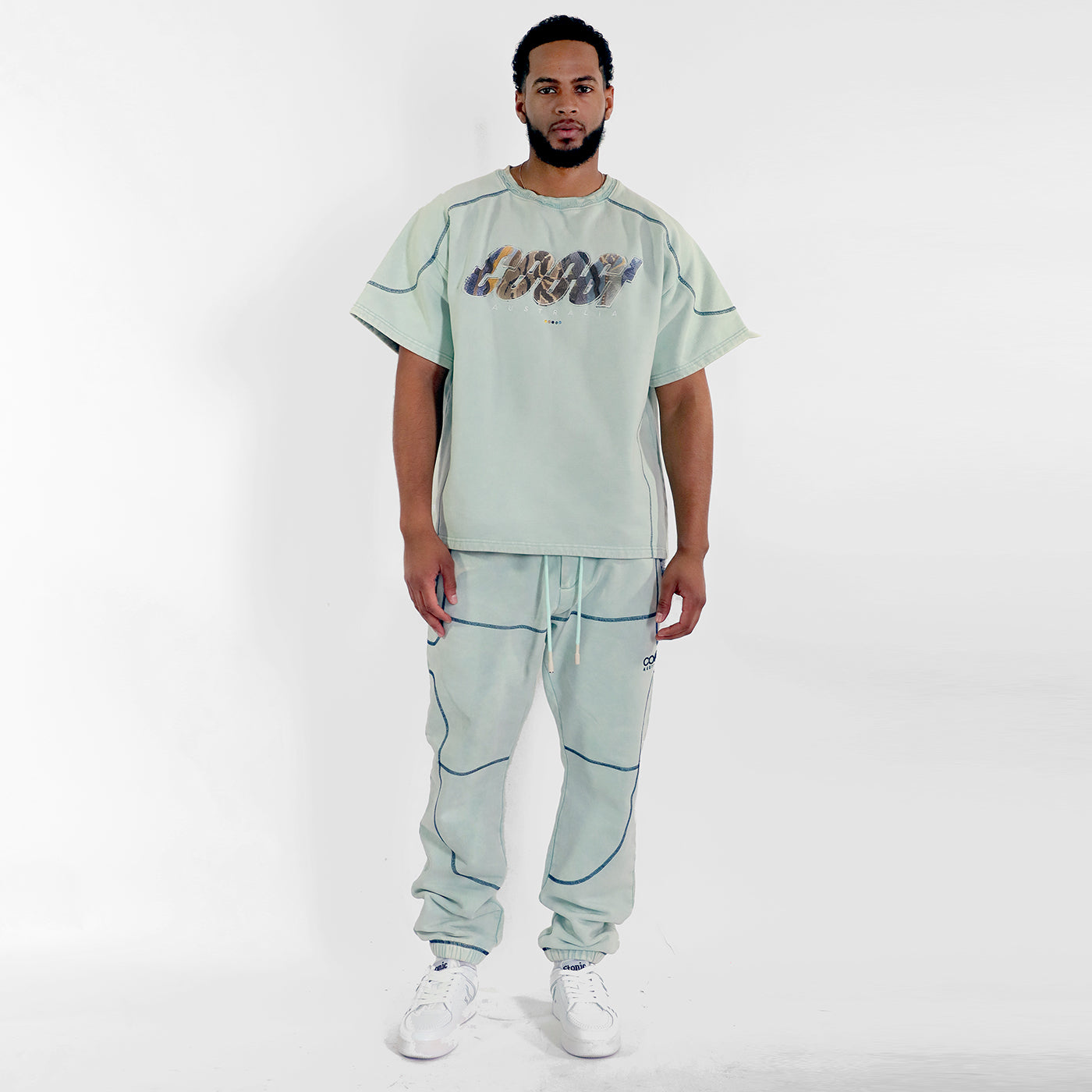 New - COOGI French Terry Tee - Mint