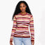 New - COOGI Women's Light Weight Knit Cardigan - Pink-Yellow