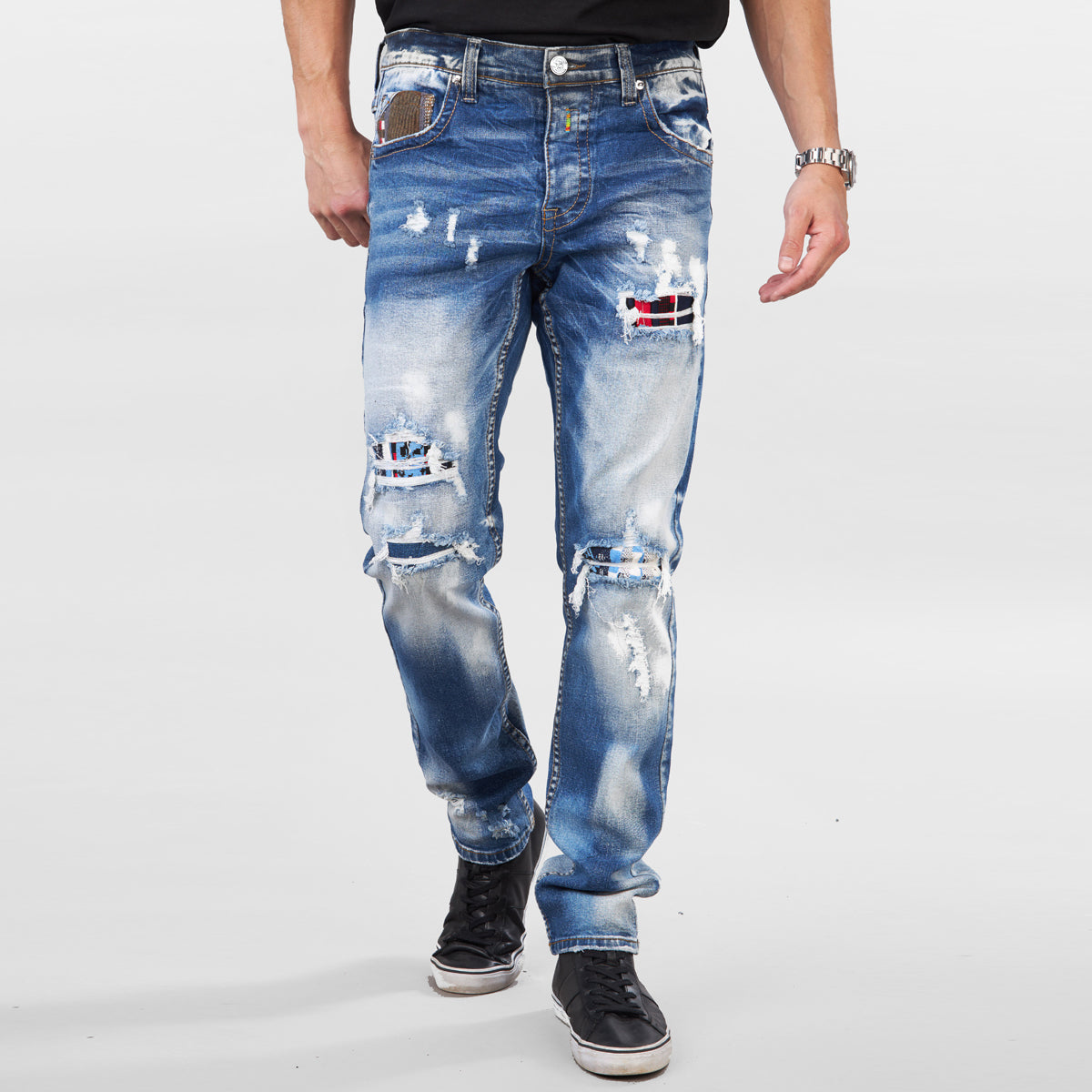 44 X 32 Jeans Mens Size 44 Stretch Jeans Free Planet Stretch Denim