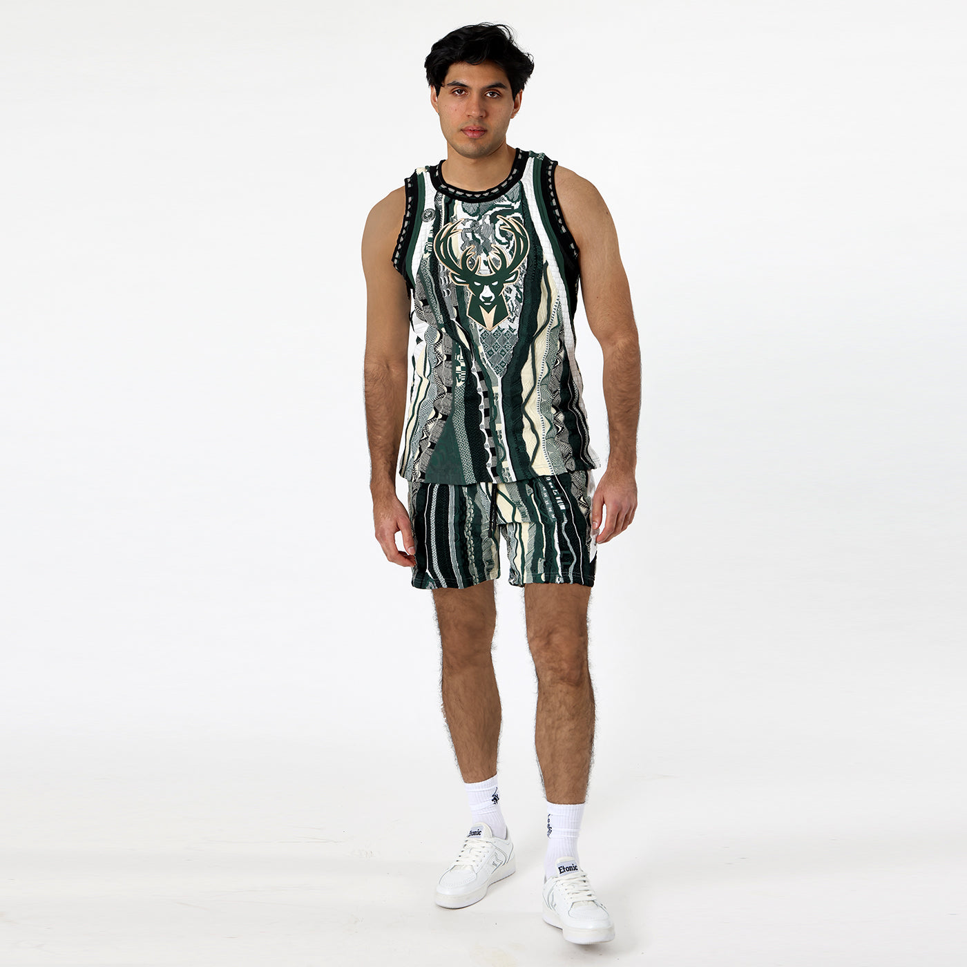 New -COOGI X NBA X Protege -Milwaukee Bucks Sweater Vest