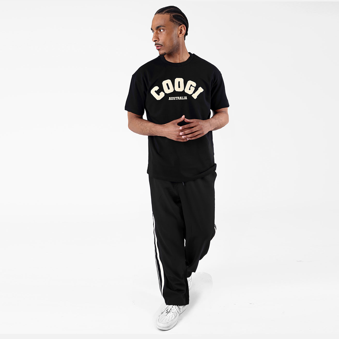 New - COOGI Applique Tee - Black