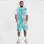 COOGI Sweater-Pieced Tee - South Beach