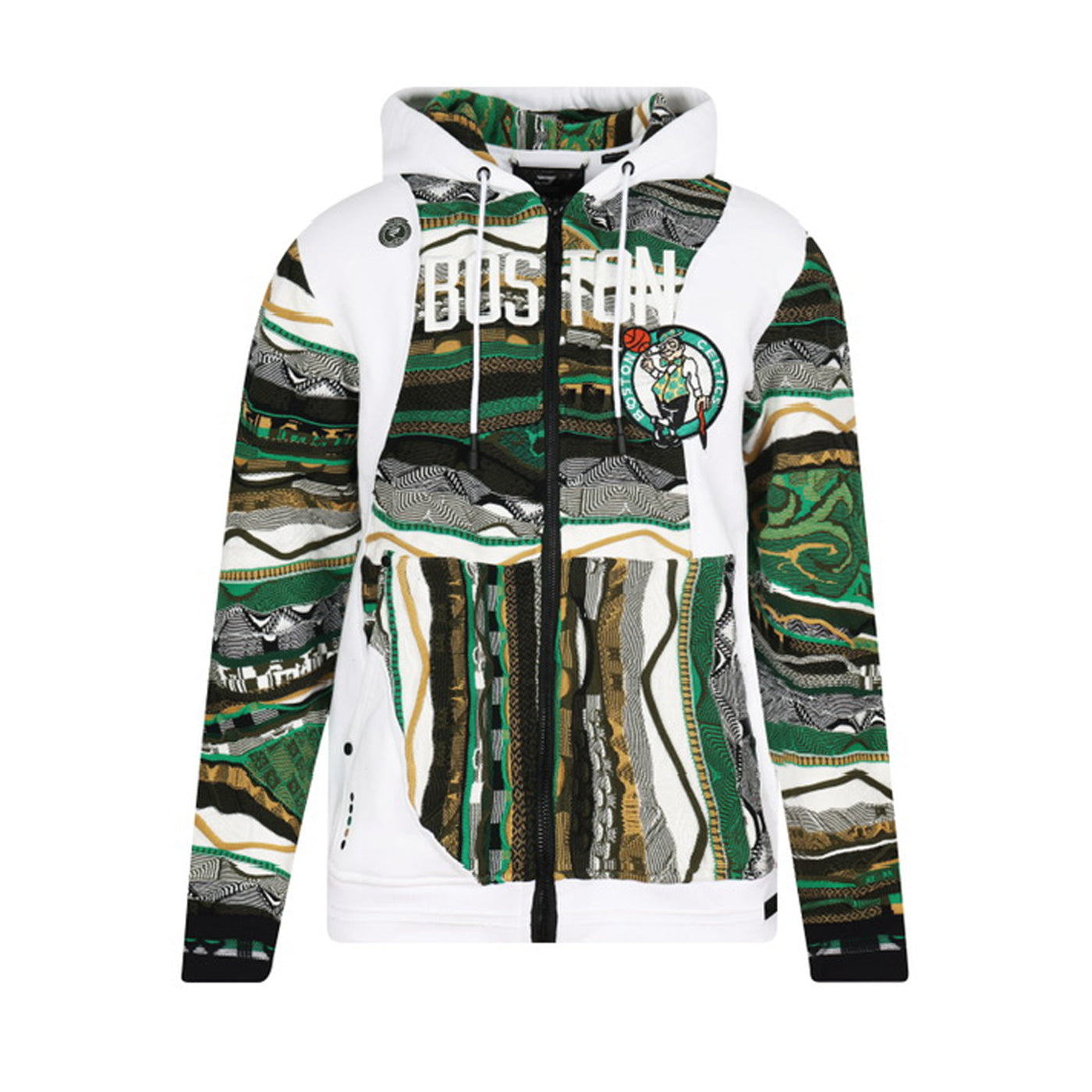 New - COOGI X NBA X Protege - Boston Celtics Full Zip Hoody