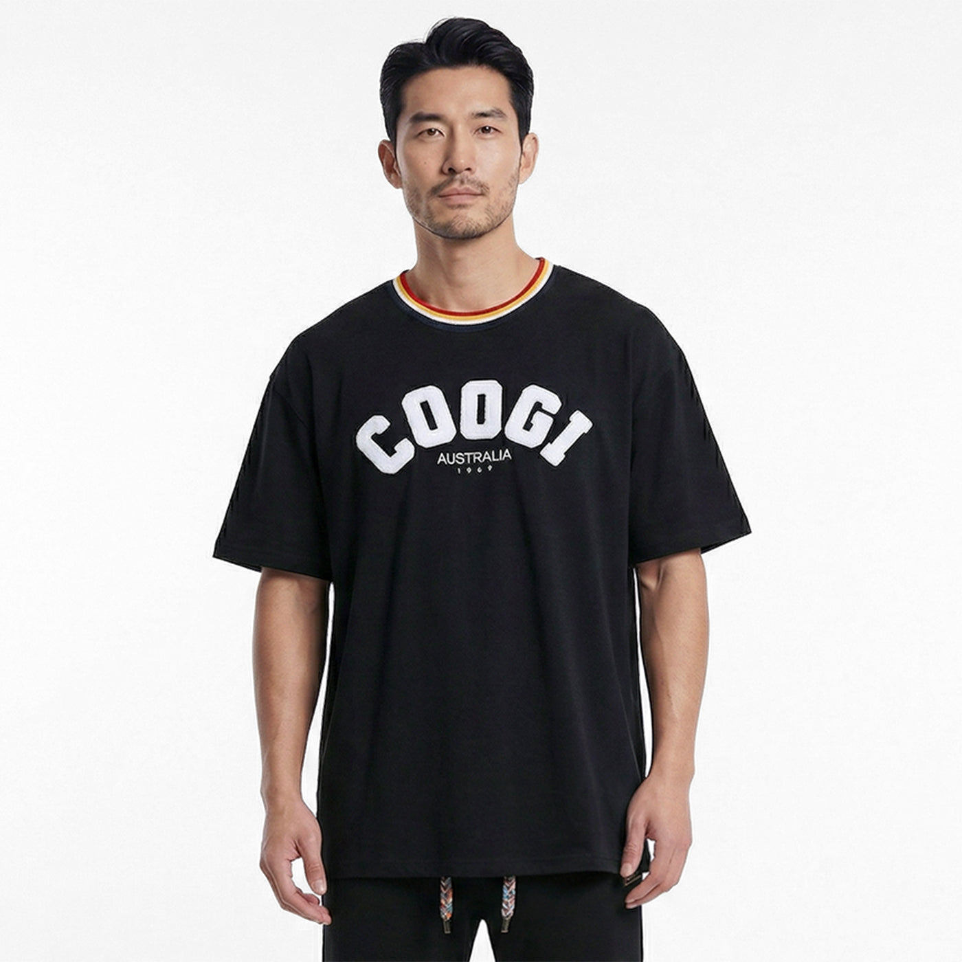 New - COOGI Block Logo Tee - Oversized - Black
