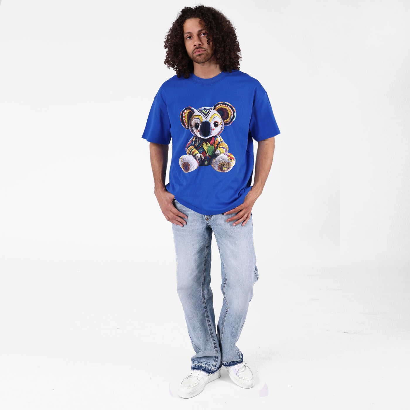 New - COOGI Koala Tee - Oversized - Royal Blue