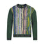 New - COOGI Cable Knit Crewneck Sweater - Green