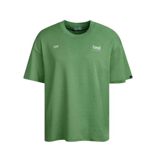 New - COOGI Mask Tee - Oversized - Green