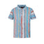 New - COOGI Light Weight Sweater Knit Polo in Gray and Blue