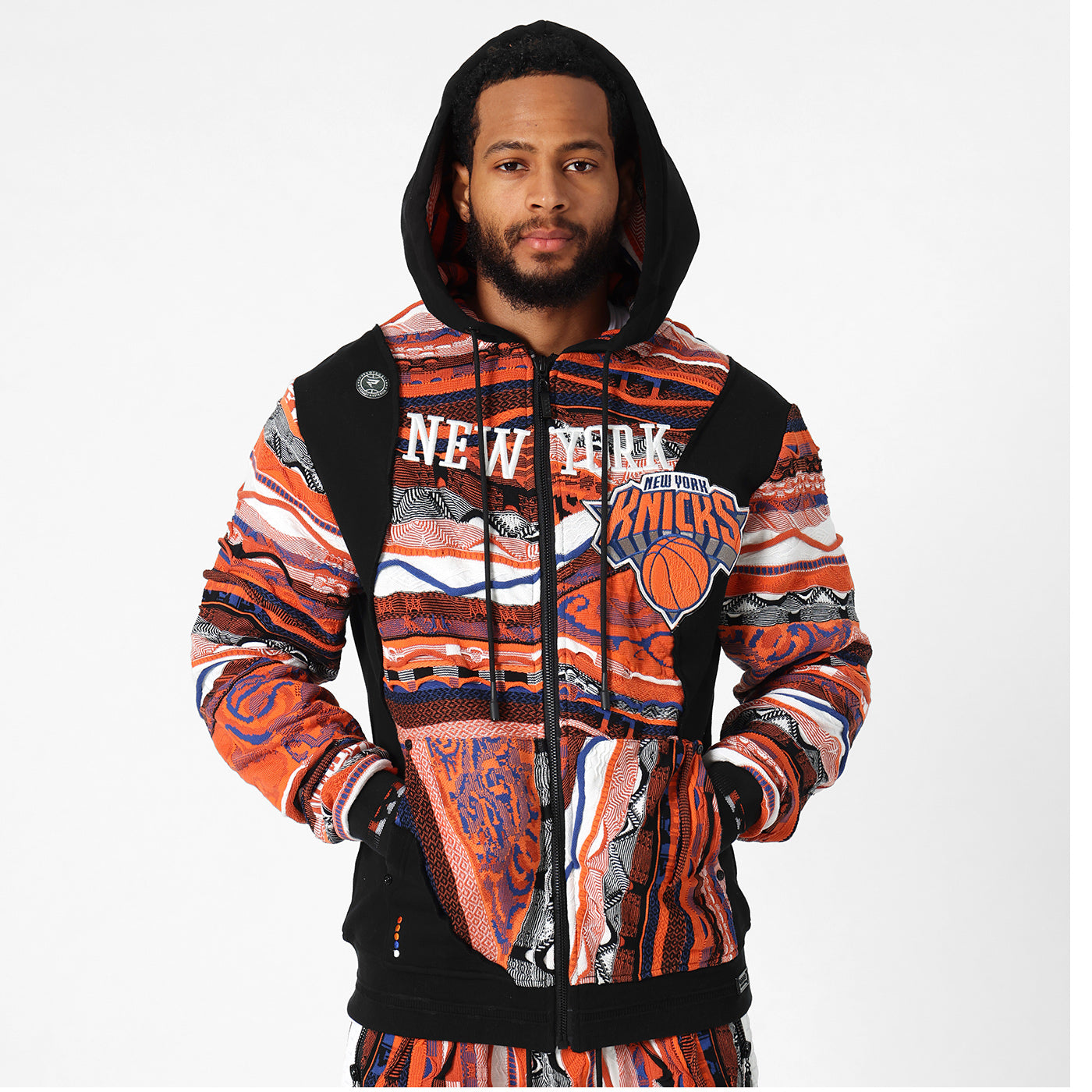 New - COOGI X NBA X Protege - Knicks Full Zip Hoody
