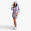 New - COOGI Sunburst Zip Hoody Sweater Dress