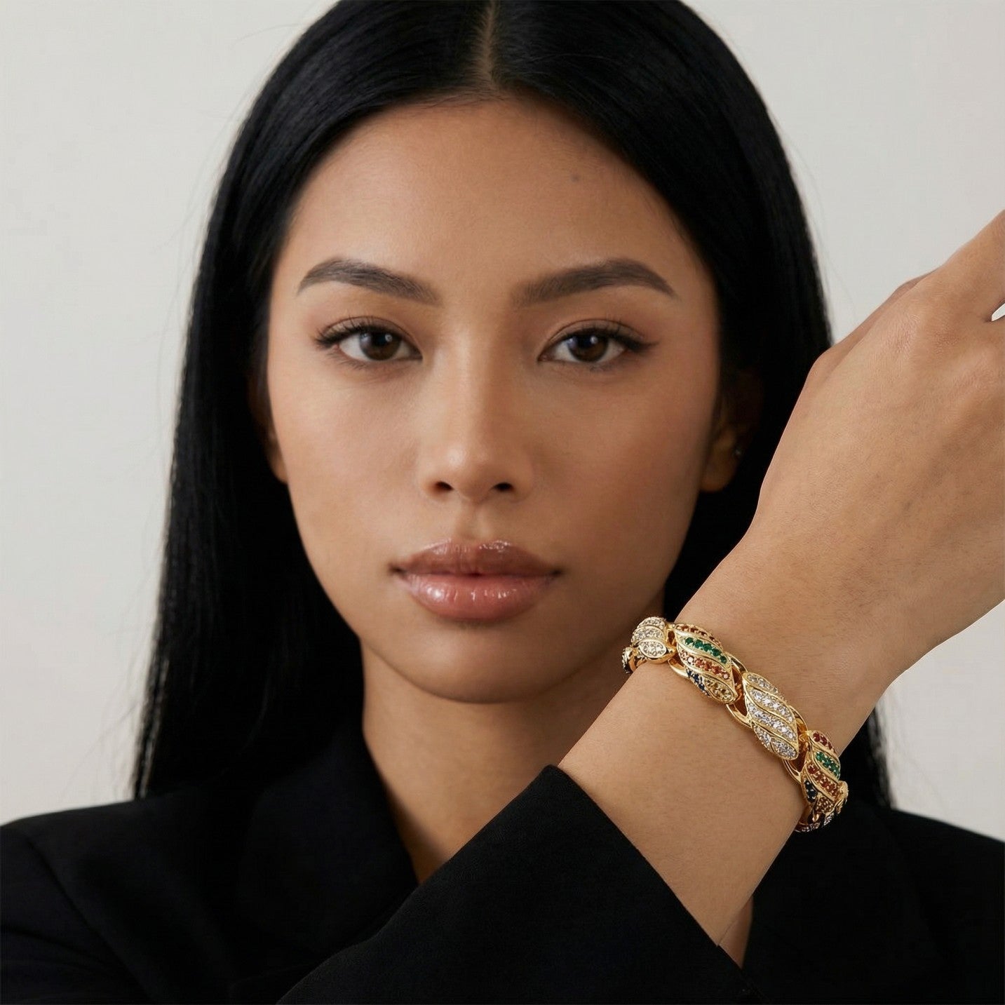 COOGI Twisted Rope Bracelet "The Outback"- Yellow Gold Plated