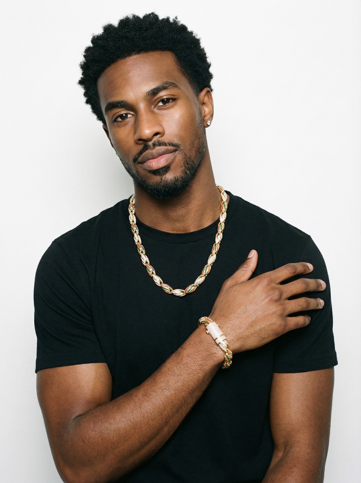 COOGI Twisted Rope Necklace "The Outback" - Yellow Gold Plated