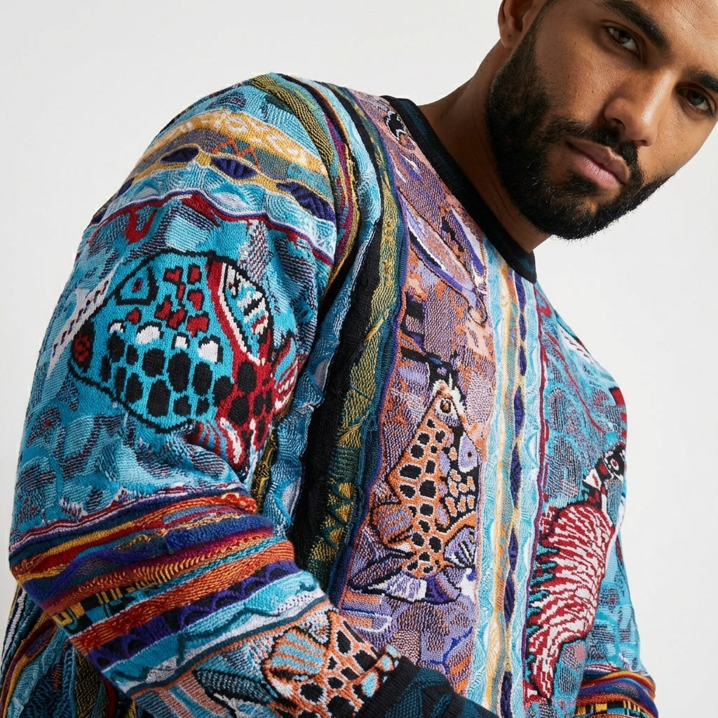 NEW - COOGI Art Collection - Sea Cruise Crewneck