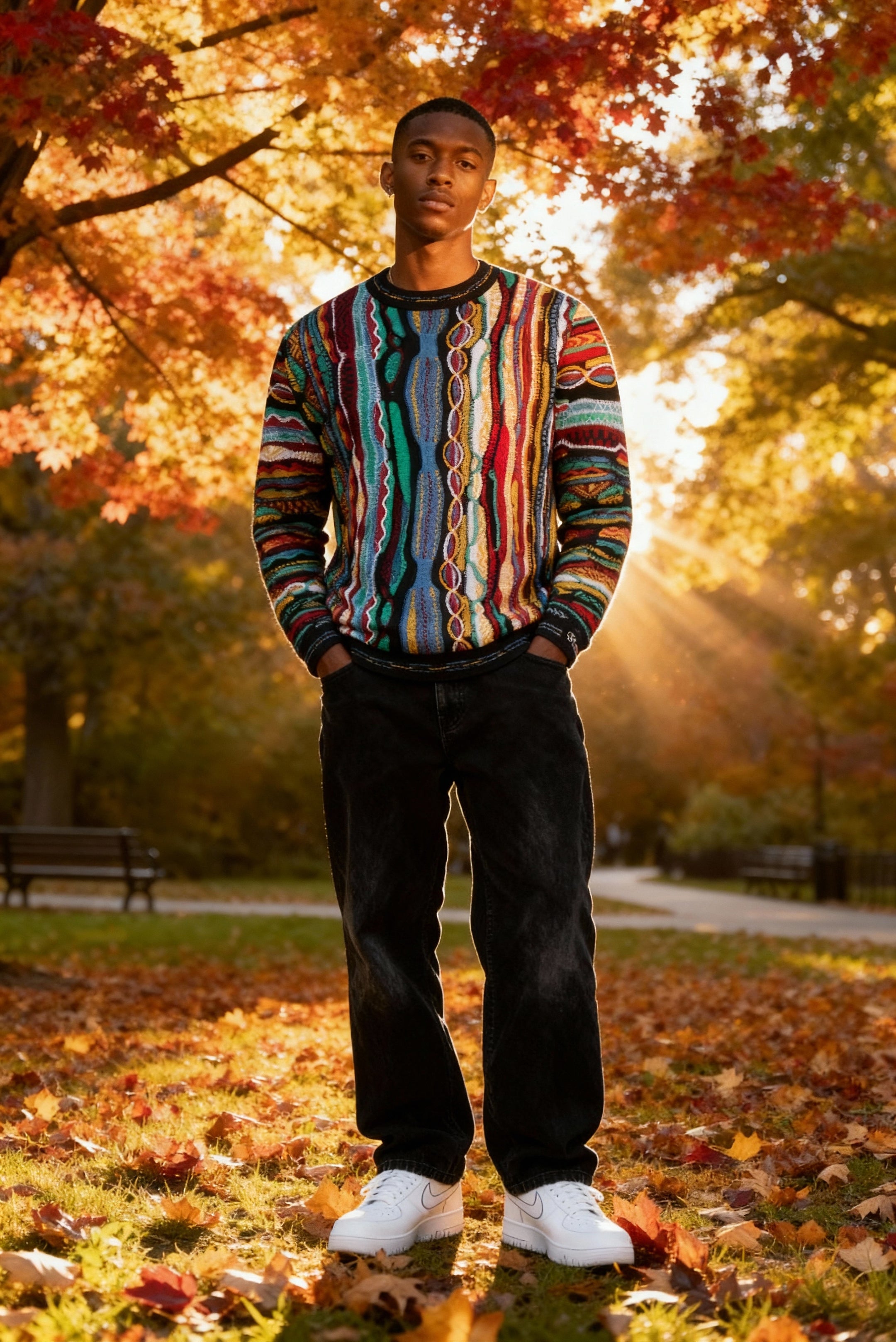 New - COOGI Los Angeles Crewneck