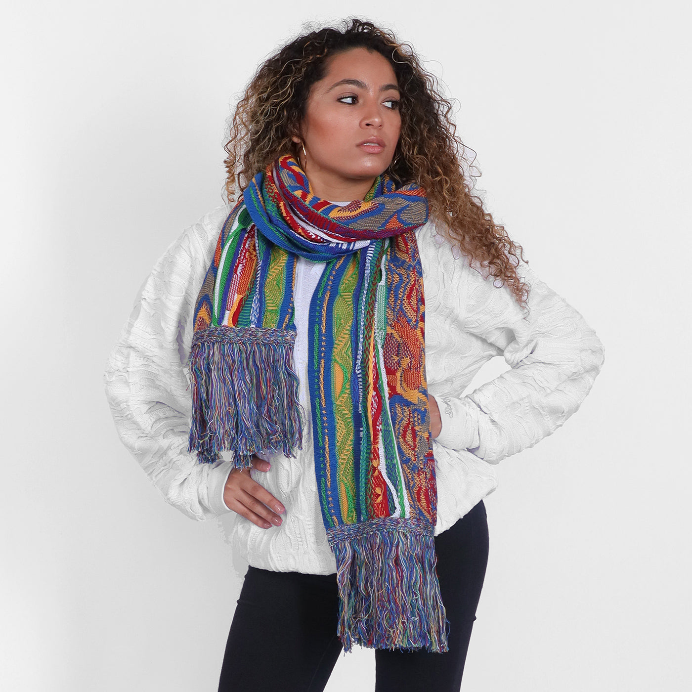 New - Classic Knit Scarf