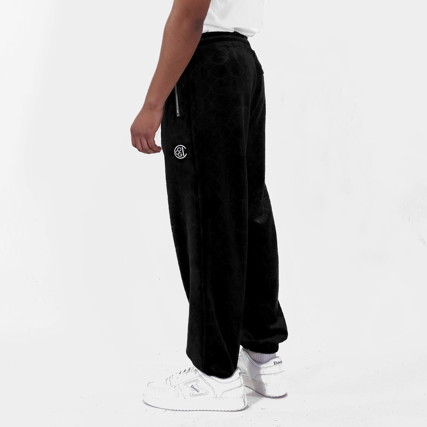 New - COOGI Embossed Velour Pants