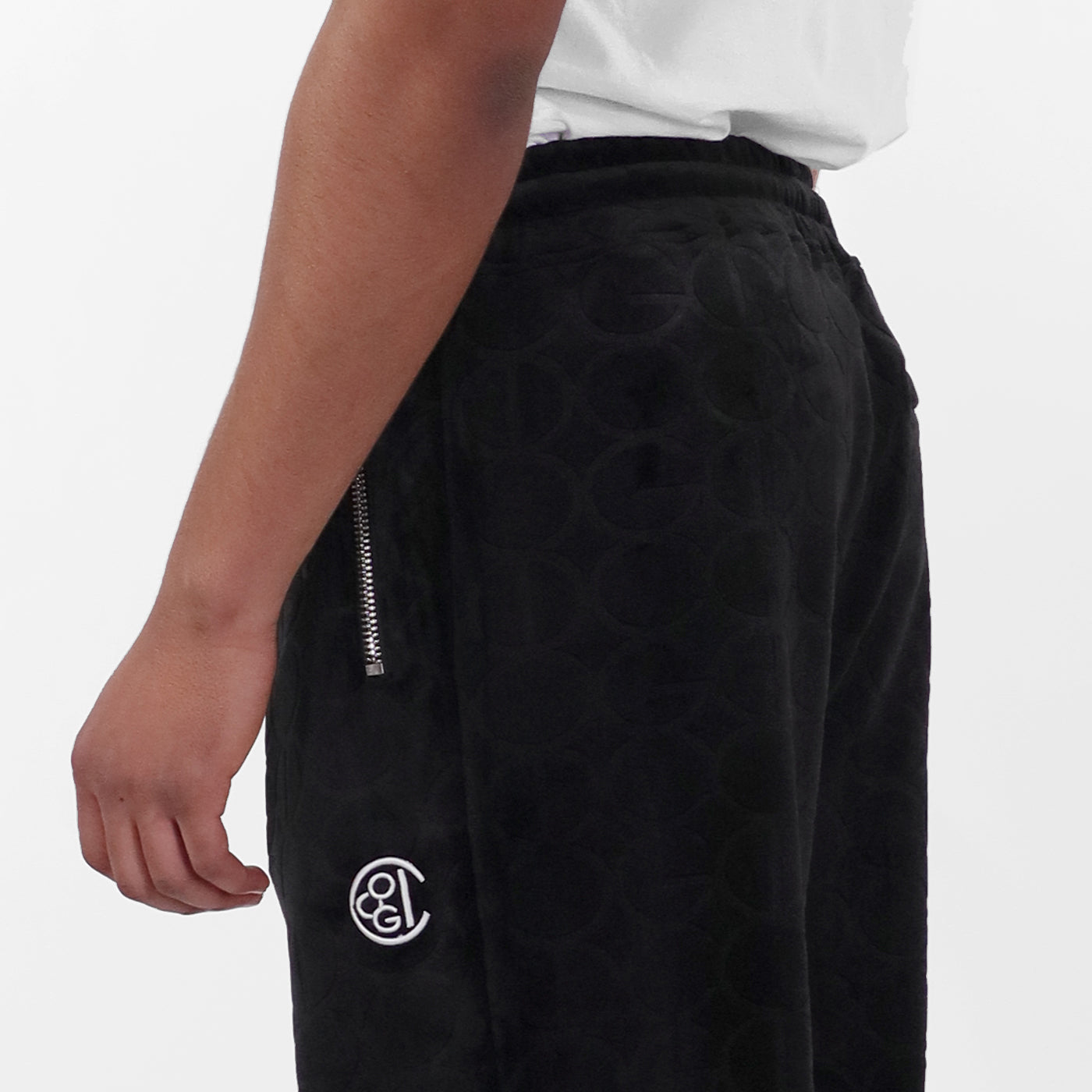 New - COOGI Embossed Velour Pants