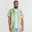 COOGI Malindi - Printed Terry Button Up Short Sleeve Top