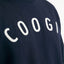New - COOGI - Statement Crew - Oversized - Navy: COOGI Crown Reserve HeavyLuxe Fleece