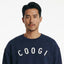 New - COOGI - Statement Crew - Oversized - Navy: COOGI Crown Reserve HeavyLuxe Fleece