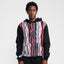 COOGI Sweater Pieced Fleece Hoody - Red-Black