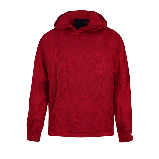 New - COOGI Light Weight Sweater Knit Red Alert Hoody