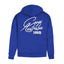 New - COOGI Script Hoody - Oversized - Royal: COOGI Crown Reserve HeavyLuxe Fleece