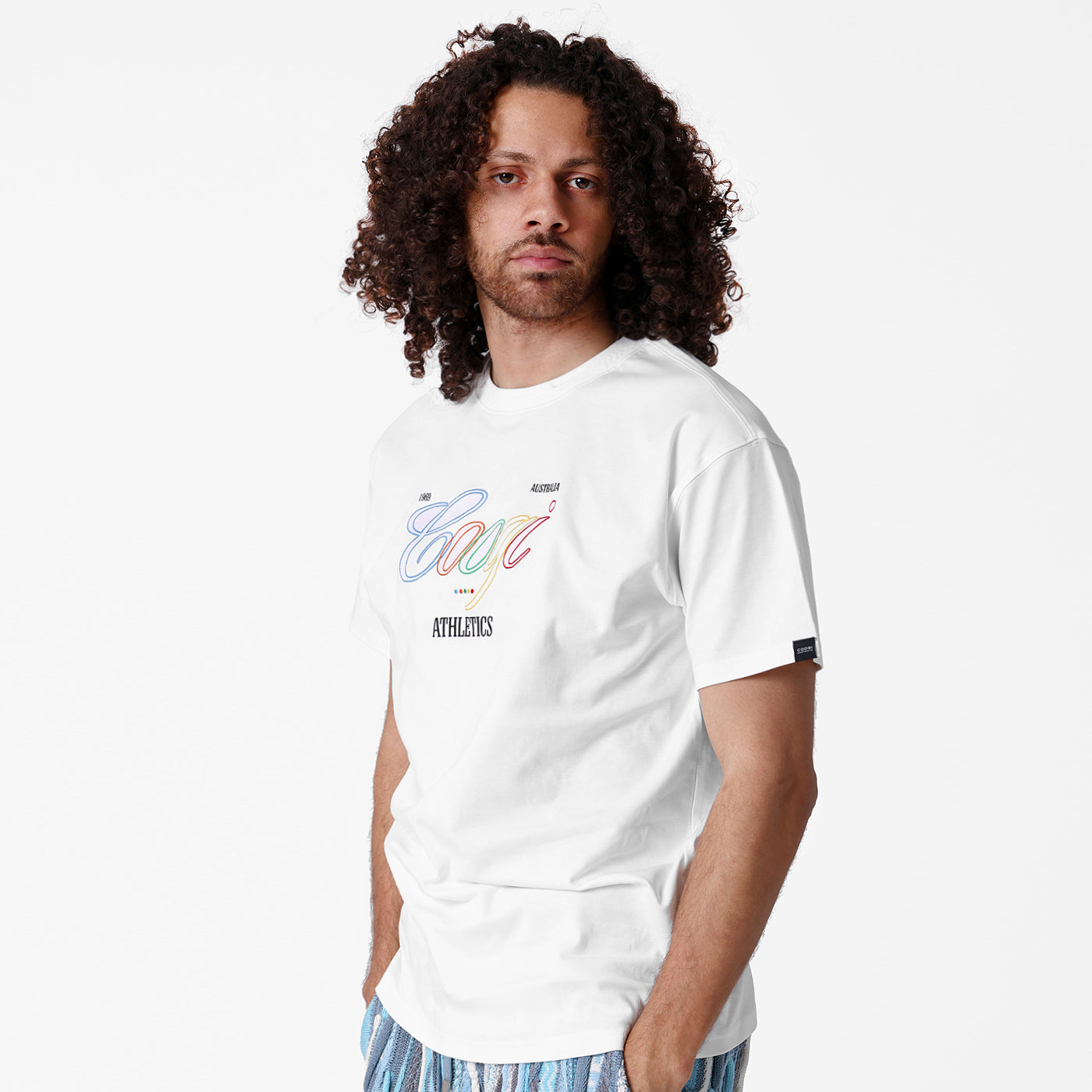 New - COOGI Athletic Tee - White