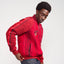 COOGI Sweater Patched Jacket - Red
