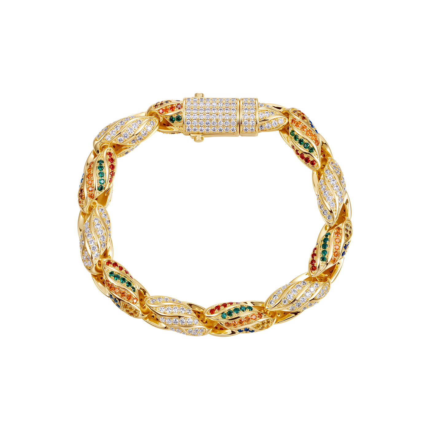 COOGI Twisted Rope Bracelet "The Outback"- Yellow Gold Plated