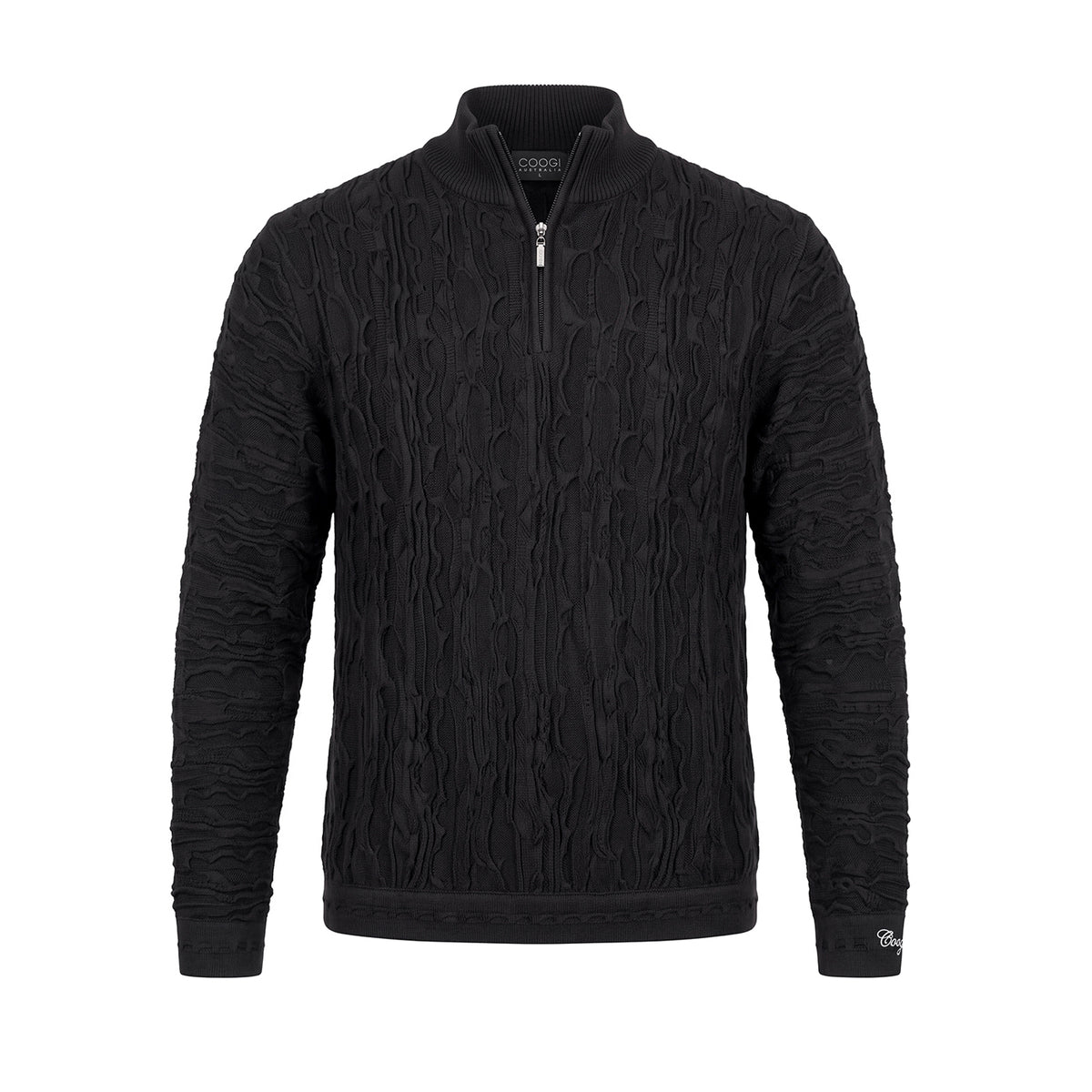 NEW - COOGI Blackout 1/4 Zip Sweater