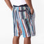 COOGI Light Weight Sweater Knit Shorts in Blue and Gray