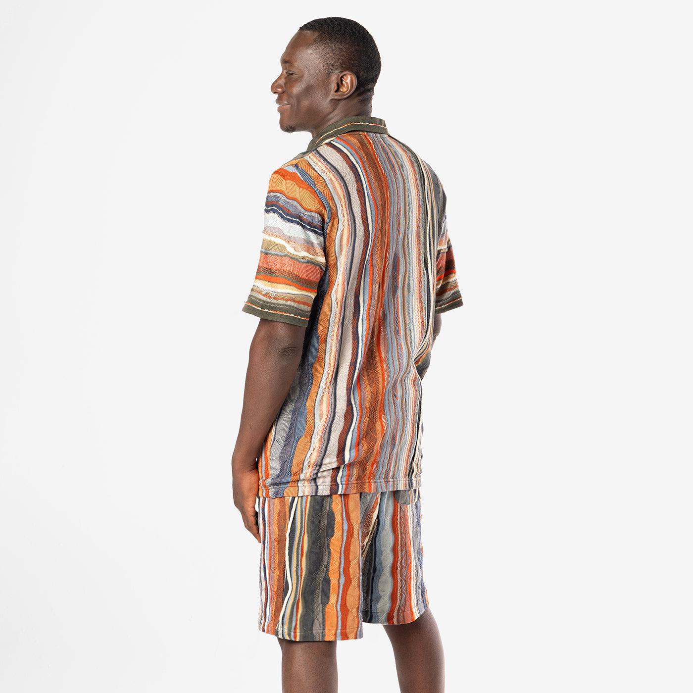 New - COOGI Light Weight Sweater Knit shorts in Natural