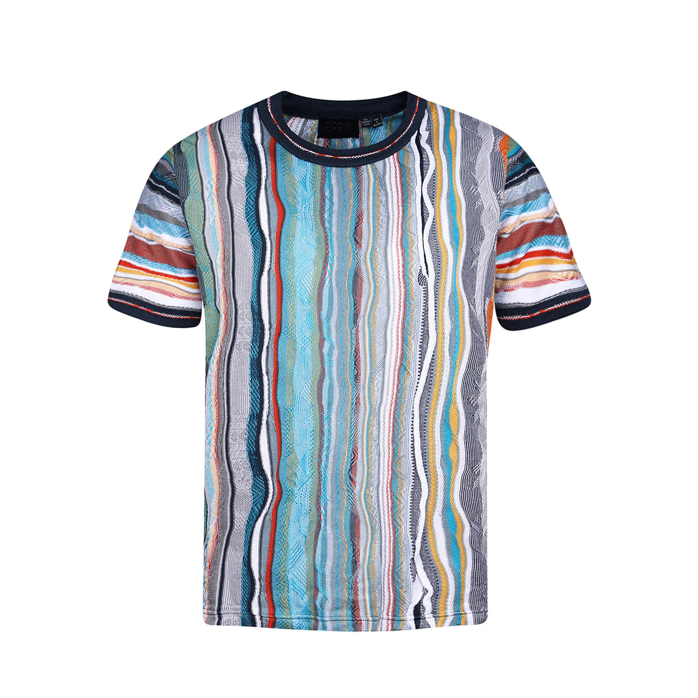 New- COOGI Light Weight Tee in Blue and Gray S